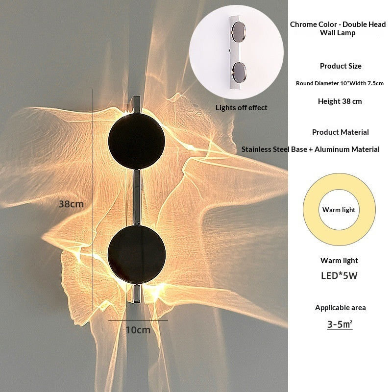 Rotating Wall Lamp by "BellaAventure"
