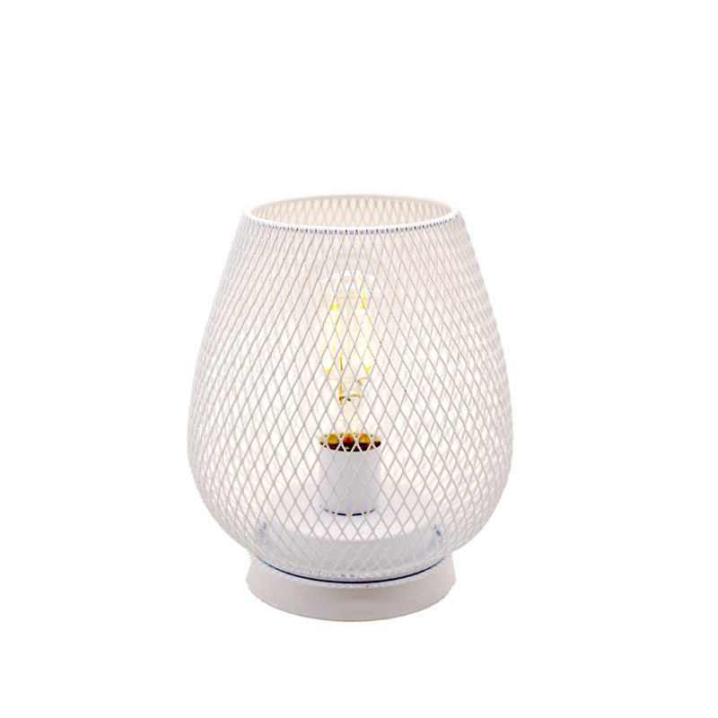 Retro Iron Art Table Lamp by "BellaAventure"
